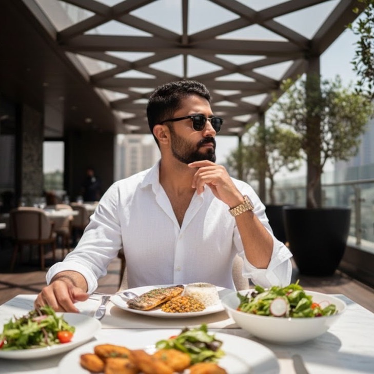 میثم نصرتی انگلیسی در سفر